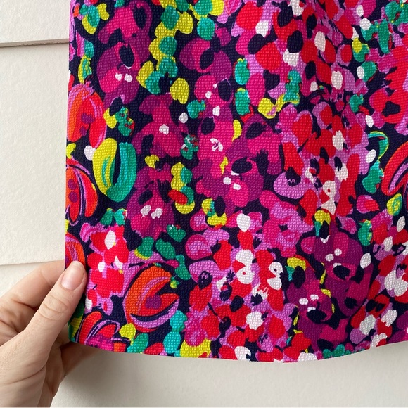 LILLY PULITZER • Clover Skirt Floral Multicolor Wild Confetti Size 8 - Picture 14 of 16